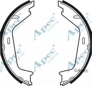 Комлект тормозных накладок APEC braking SHU798