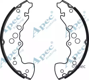 Комлект тормозных накладок APEC braking SHU803