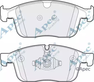 Комплект тормозных колодок APEC braking PAD2160