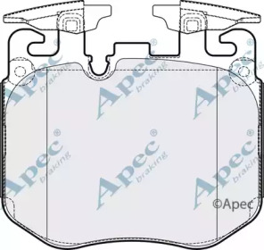 Комплект тормозных колодок APEC braking PAD2161