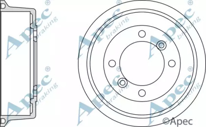 Тормозный барабан APEC braking DRM9102