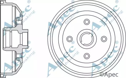 Тормозный барабан APEC braking DRM9112