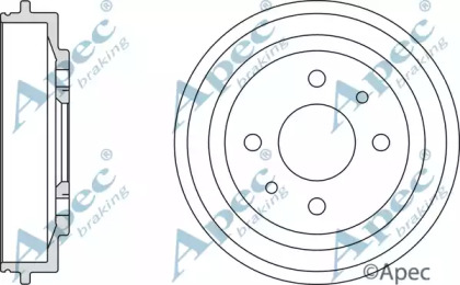 Тормозный барабан APEC braking DRM9113