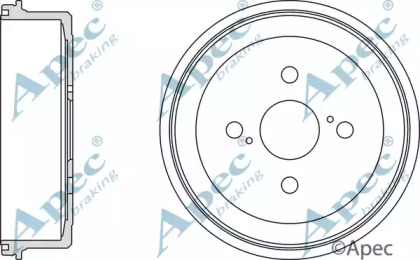 Тормозной барабан APEC braking DRM9133