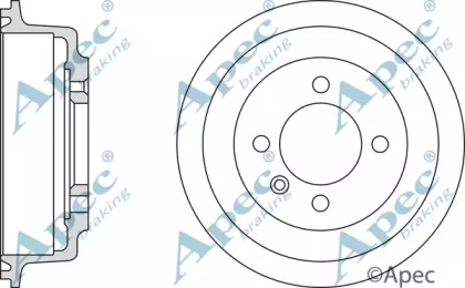 Тормозный барабан APEC braking DRM9139