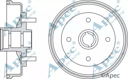 Тормозный барабан APEC braking DRM9141