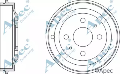 Тормозный барабан APEC braking DRM9147