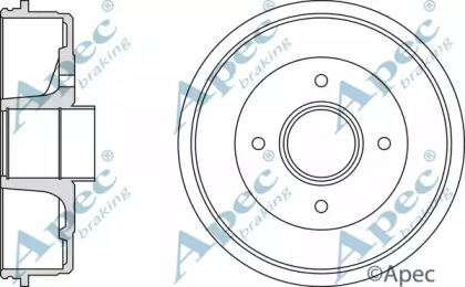 Тормозный барабан APEC braking DRM9149