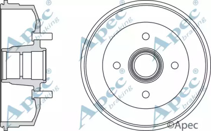 Тормозный барабан APEC braking DRM9152