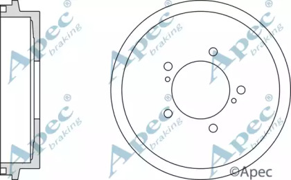 Тормозный барабан APEC braking DRM9192