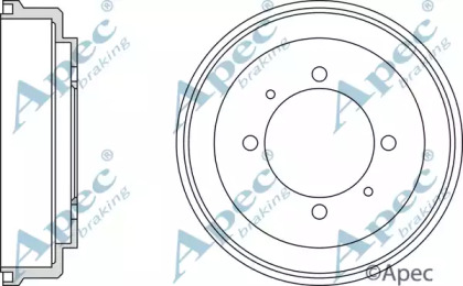 Тормозный барабан APEC braking DRM9196