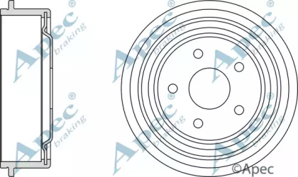 Тормозной барабан APEC braking DRM9505