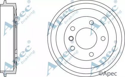 Тормозный барабан APEC braking DRM9513