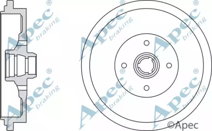 Тормозный барабан APEC braking DRM9702