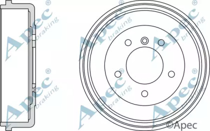 Тормозный барабан APEC braking DRM9703