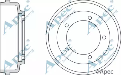 Тормозной барабан APEC braking DRM9712