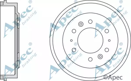 Тормозный барабан APEC braking DRM9714