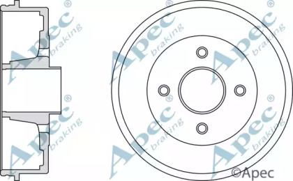 Тормозный барабан APEC braking DRM9911