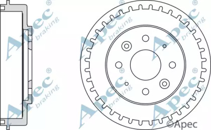 Тормозной барабан APEC braking DRM9916