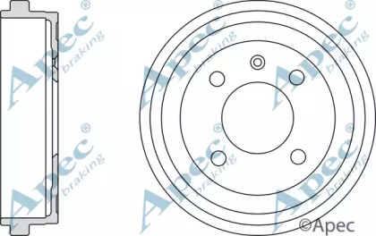 Тормозный барабан APEC braking DRM9929