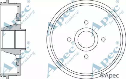 Тормозный барабан APEC braking DRM9930