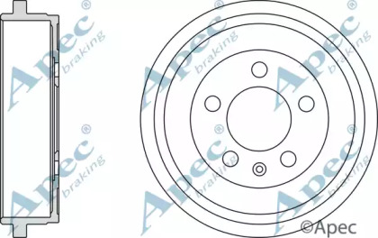 Тормозный барабан APEC braking DRM9936