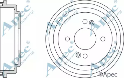 Тормозный барабан APEC braking DRM9948