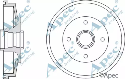 Тормозный барабан APEC braking DRM9949