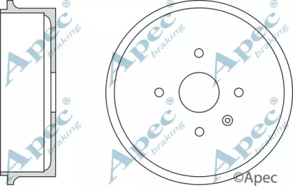 Тормозный барабан APEC braking DRM9960