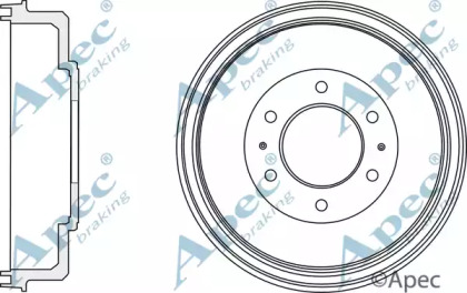 Тормозный барабан APEC braking DRM9968