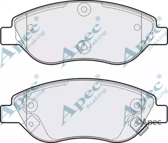 Комплект тормозных колодок APEC braking PAD2171