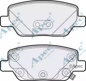 Комплект тормозных колодок APEC braking PAD2173