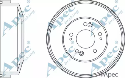 Тормозной барабан APEC braking DRM9983