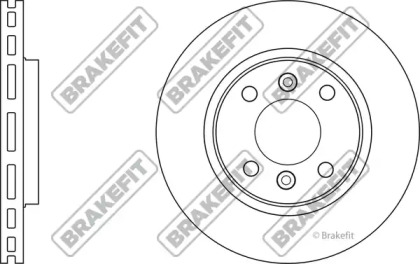 Тормозной диск APEC braking SDK6302