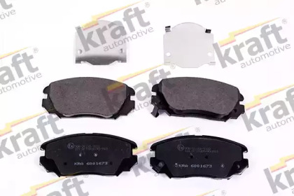 Комплект тормозных колодок KRAFT AUTOMOTIVE 6001673