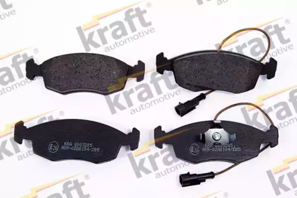 Комплект тормозных колодок, дисковый тормоз KRAFT AUTOMOTIVE 6003205