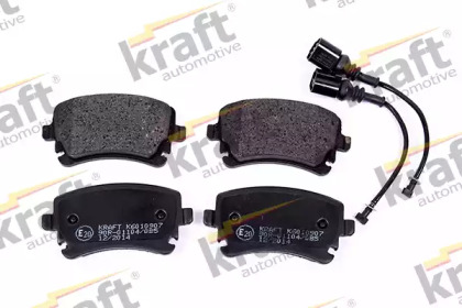 Комплект тормозных колодок KRAFT AUTOMOTIVE 6010907