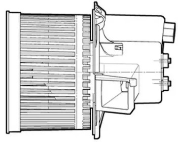 Электродвигатель, вентиляция салона CTR 1208258