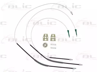 Ремкомплект, подъемный механизм стекла BLIC 6205-01-040801P