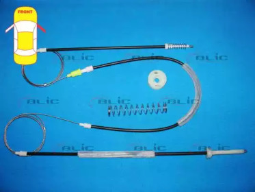 Ремкомплект, подъемный механизм стекла BLIC 6205-01-051806P