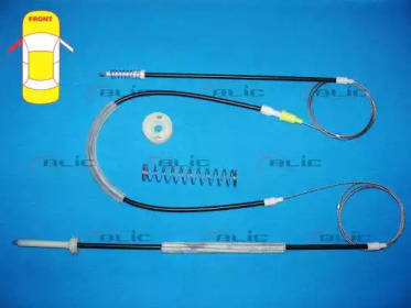Ремкомплект, подъемный механизм стекла BLIC 6205-01-051807P