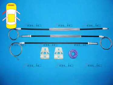 Ремкомплект, подъемный механизм стекла BLIC 6205-01-053801P