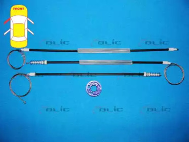 Ремкомплект, подъемный механизм стекла BLIC 6205-01-053807P