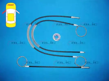 Ремкомплект, подъемный механизм стекла BLIC 6205-01-053809P