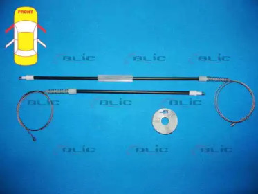 Ремкомплект, подъемный механизм стекла BLIC 6205-07-033812P