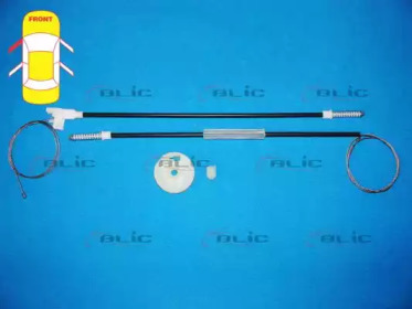 Ремкомплект, подъемный механизм стекла BLIC 6205-09-025809P