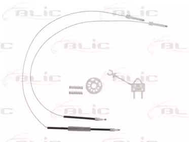 Ремкомплект, подъемный механизм стекла BLIC 6205-22-009801P