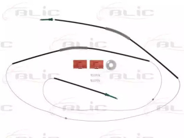 Ремкомплект, подъемный механизм стекла BLIC 6205-25-025801P