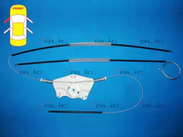 Ремкомплект, подъемный механизм стекла BLIC 6205-25-031807P