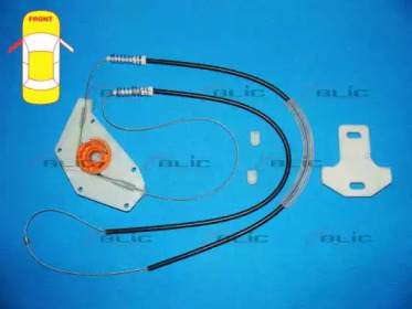 Ремкомплект, подъемный механизм стекла BLIC 6205-28-102801P